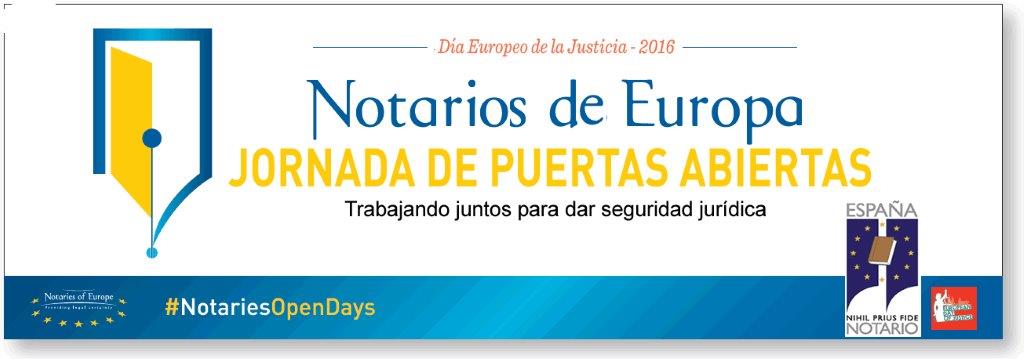 El 25 de octubre: Da Europeo de la Justicia.